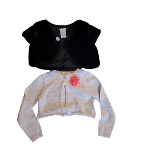 2 Crop Cardigans Size 2T